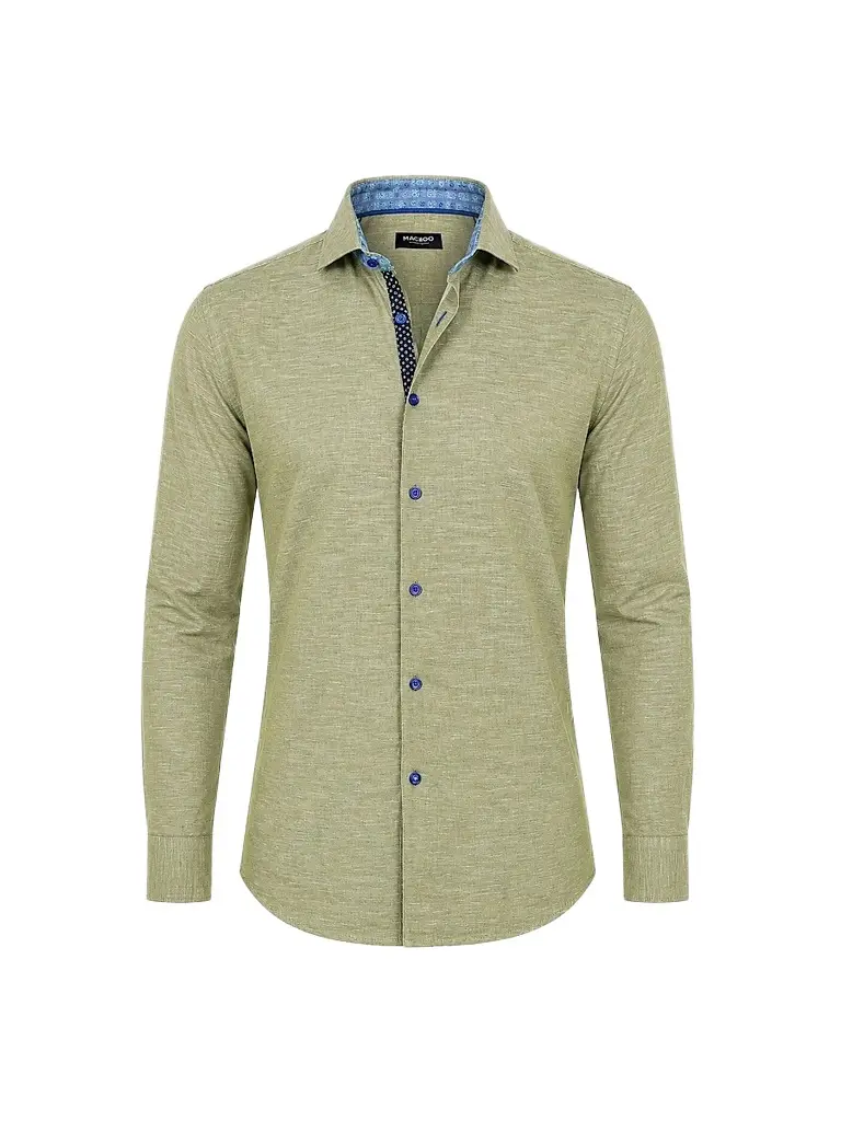 Maceoo Men's Fibonacci Woven Shirt - Green - Size XXXL | Image 1 Maceoo Men's Fibonacci Woven Shirt - Green - Size XXXL | Image 1