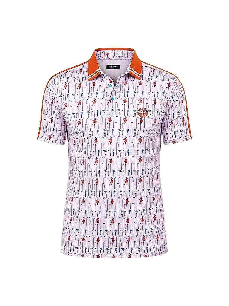 Maceoo Men's Golf Polo Shirt | Image 1 Maceoo Men's Golf Polo Shirt | Image 1