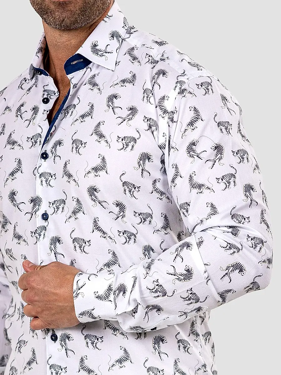 Maceoo Men's Fibonacci Marthyr Cheetah Shirt | Thumbnail 8 Maceoo Men's Fibonacci Marthyr Cheetah Shirt | Thumbnail 8