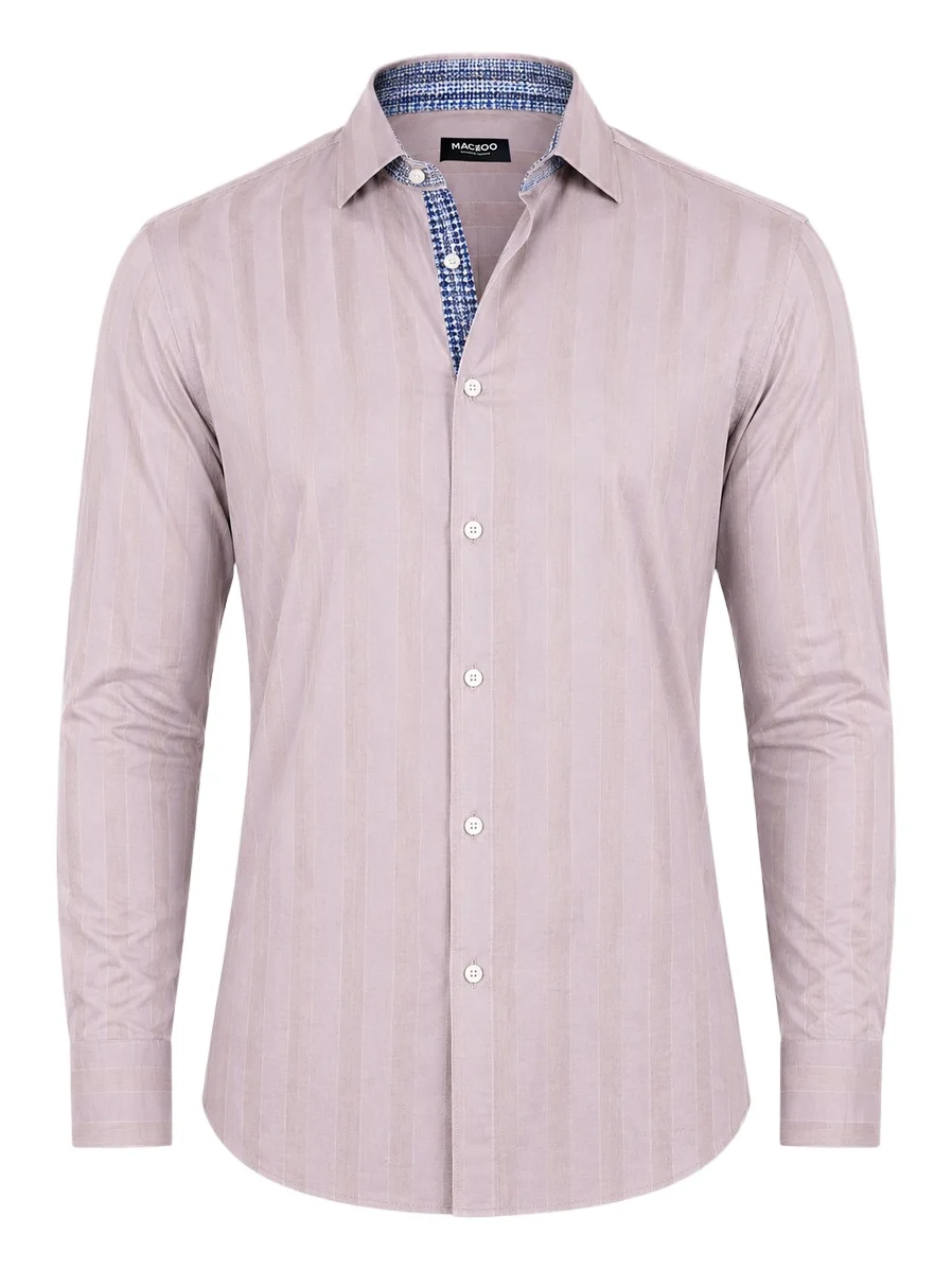 Men's Fibonacci Marthyr Stripe Shirt Men's Fibonacci Marthyr Stripe Shirt