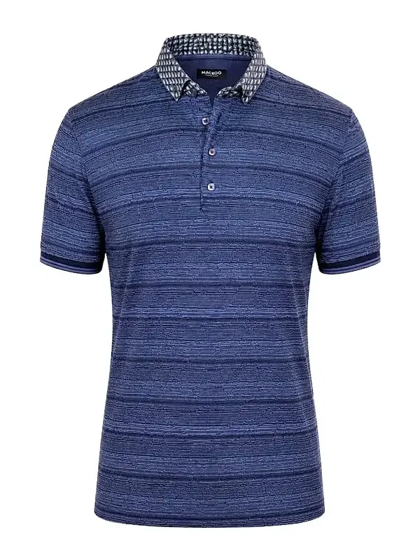 Men's Knit Polo Shirt Men's Knit Polo Shirt