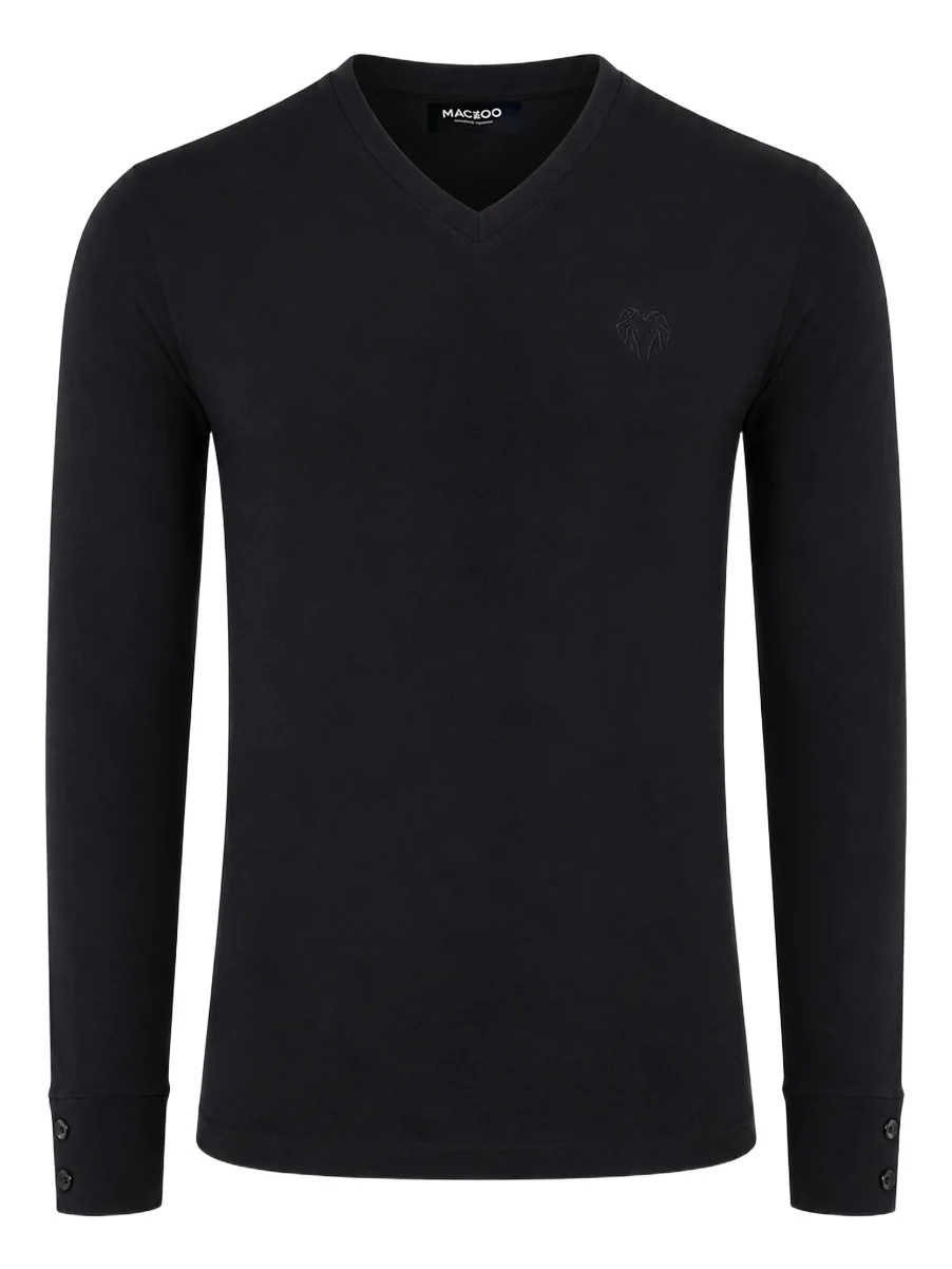 Men's V-Neck SS Long Sleeve T-Shirt