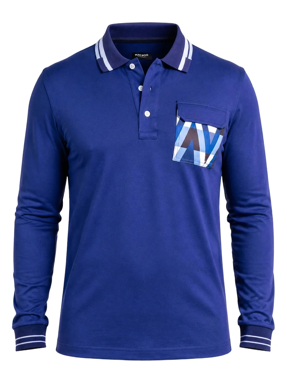 Men's Ascension Long Sleeve Polo Shirt
