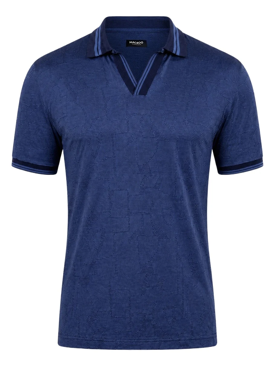 Men's Knit Polo Shirt