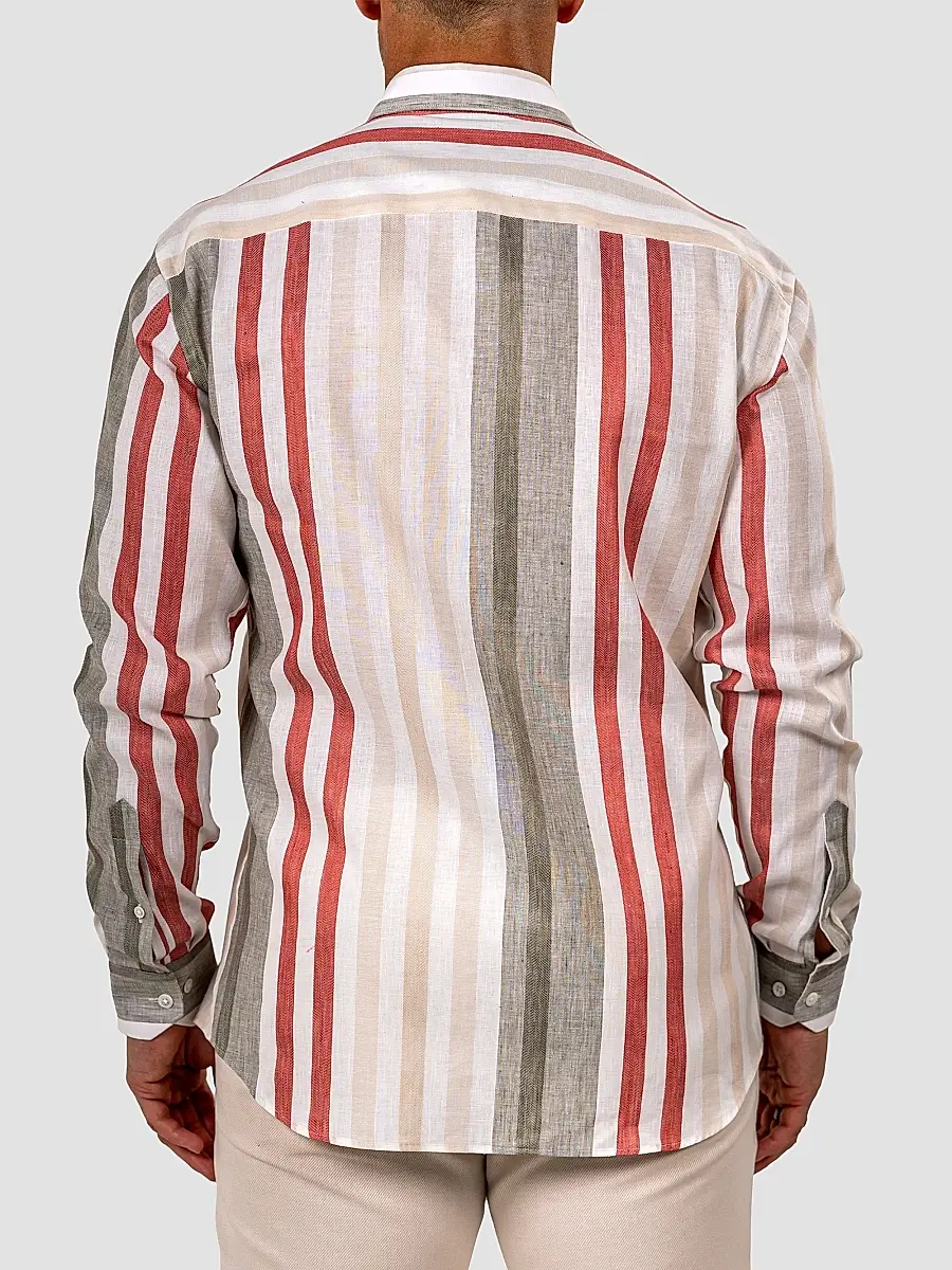 Maceoo Men's Fibonacci Marthyr Bold Stripe Shirt | Thumbnail 3 Maceoo Men's Fibonacci Marthyr Bold Stripe Shirt | Thumbnail 3
