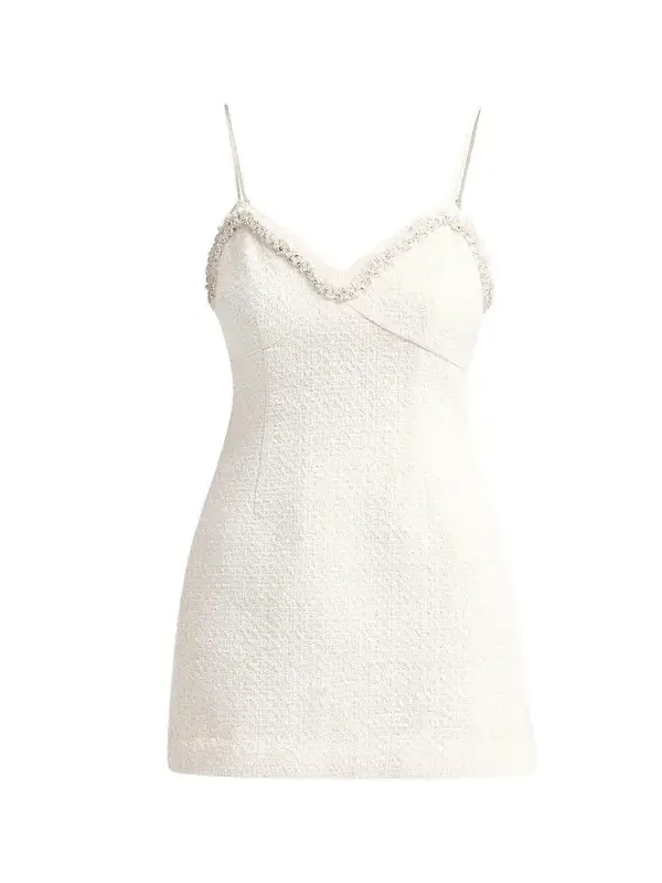 Women's Sue Embellished Wool-Blend Mini Dress Women's Sue Embellished Wool-Blend Mini Dress