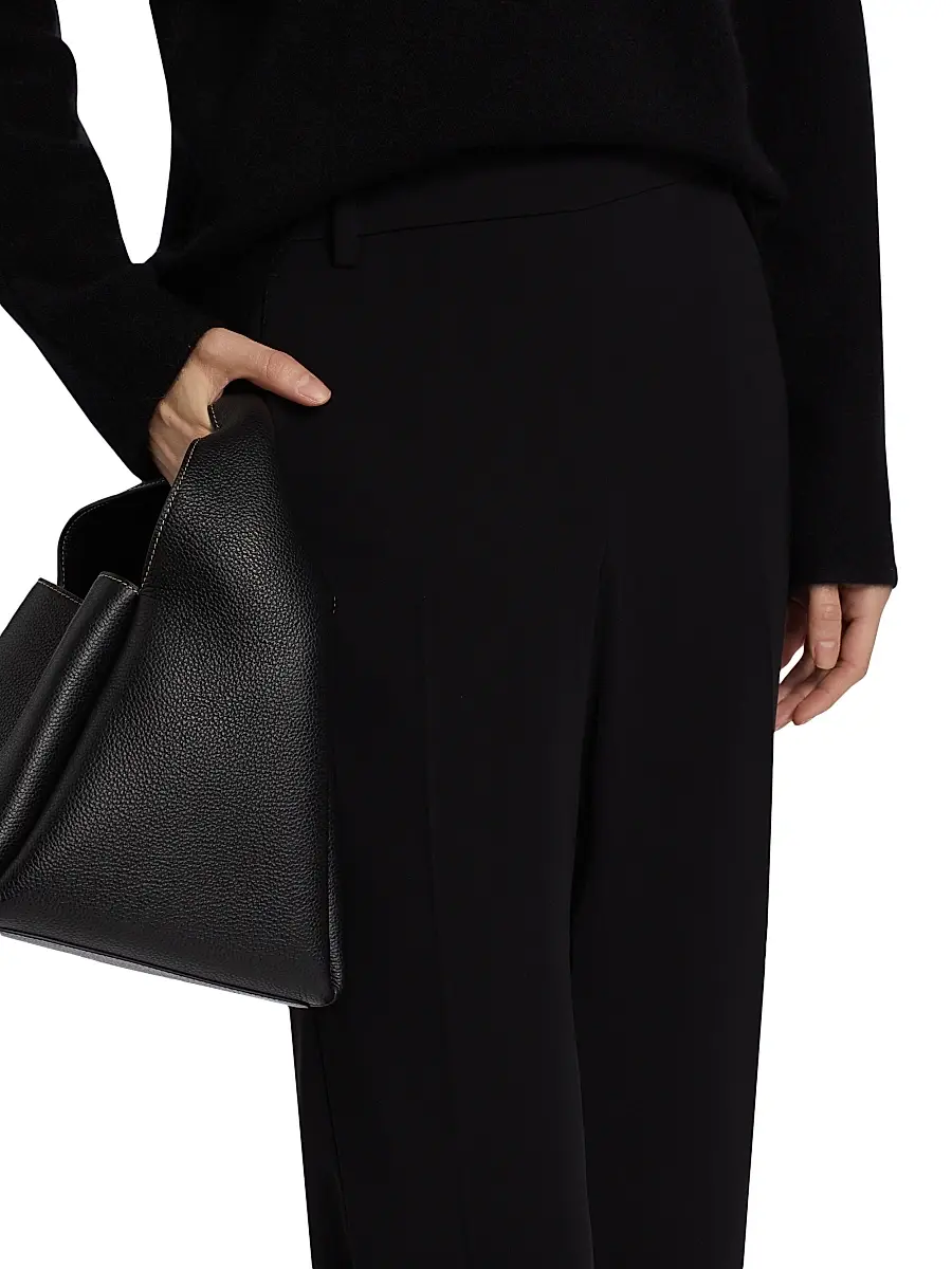 Vince Women's Mid-Rise Tapered Pants | Thumbnail 6 Vince Women's Mid-Rise Tapered Pants | Thumbnail 6