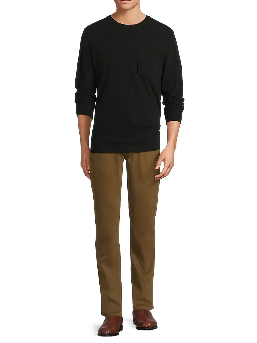Vince Men's Jersey Pocket Crewneck T-Shirt | Thumbnail 2