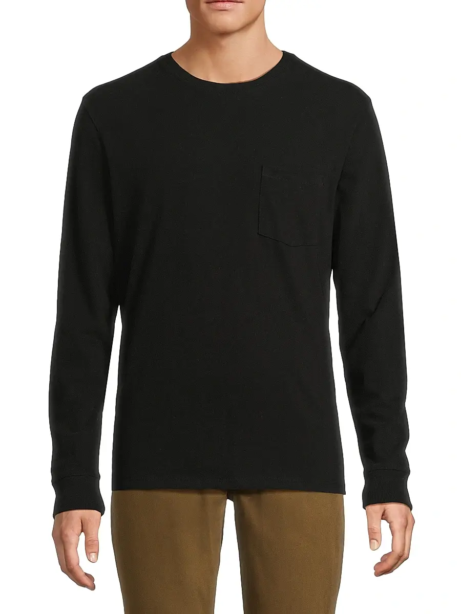 Vince Men's Jersey Pocket Crewneck T-Shirt | Thumbnail 3
