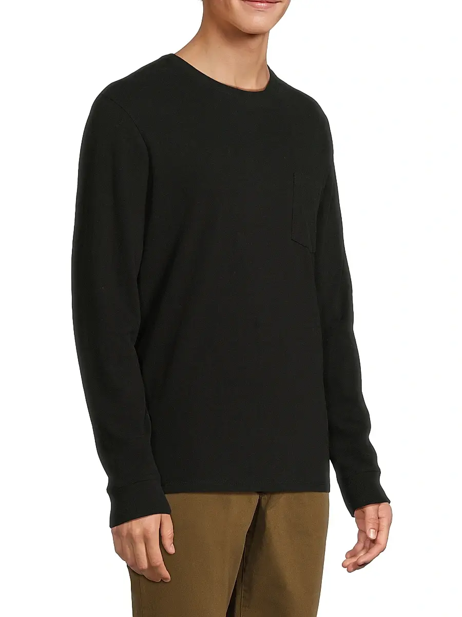Vince Men's Jersey Pocket Crewneck T-Shirt | Thumbnail 4