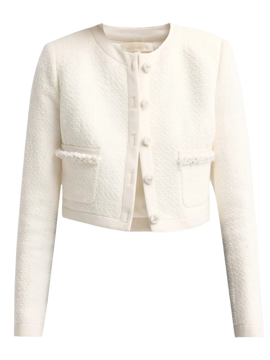 Women's Alphie Bouclé Tweed Jacket Women's Alphie Bouclé Tweed Jacket