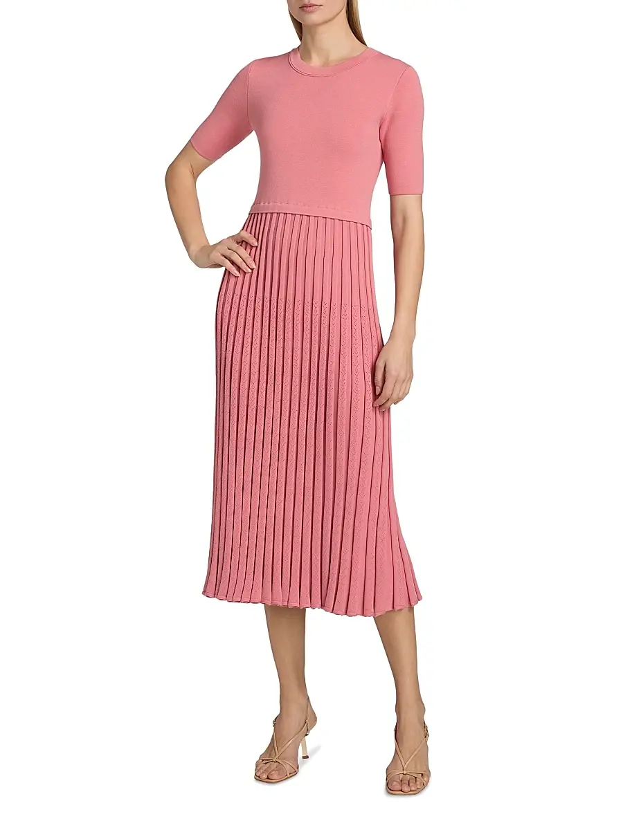 Elie Tahari Women's Vesper Sweater Midi-Dress | Thumbnail 3 Elie Tahari Women's Vesper Sweater Midi-Dress | Thumbnail 3