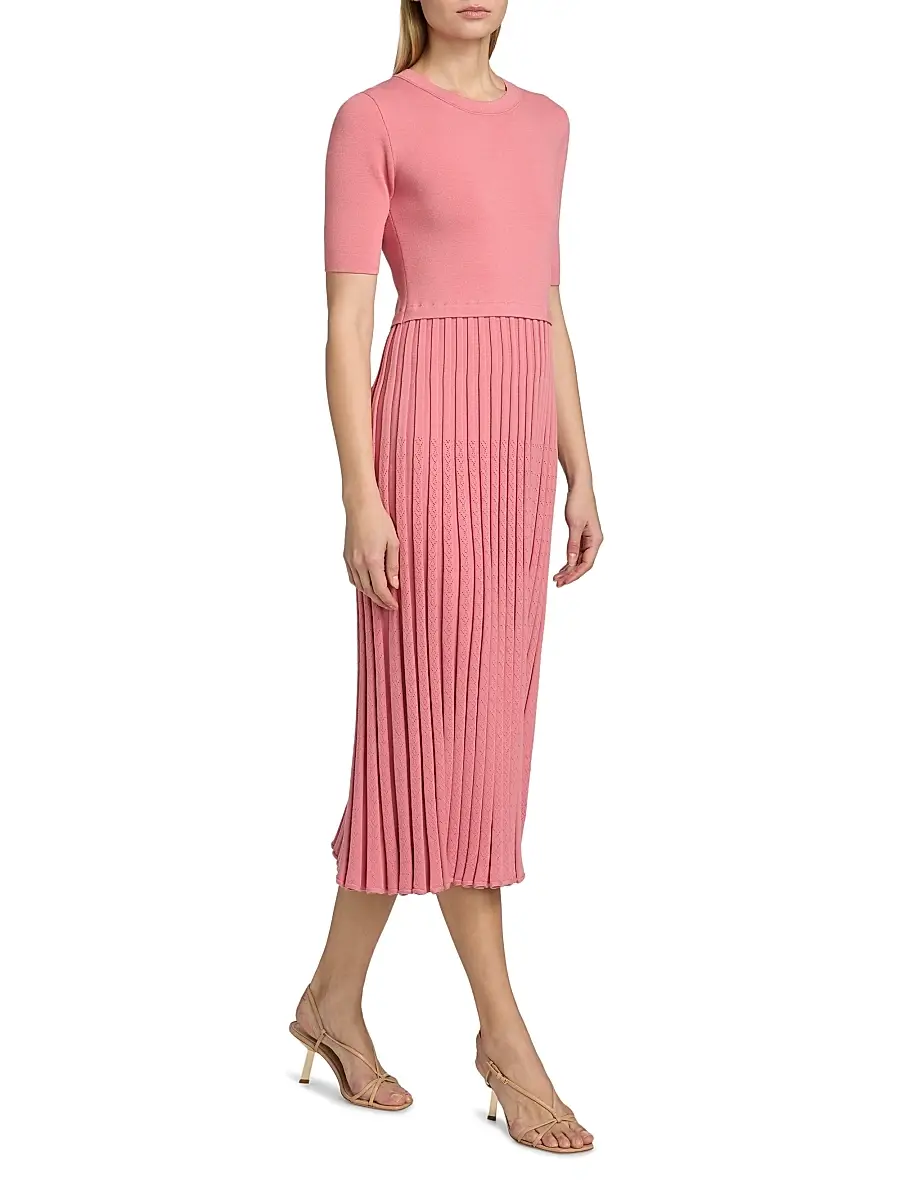 Elie Tahari Women's Vesper Sweater Midi-Dress | Thumbnail 4 Elie Tahari Women's Vesper Sweater Midi-Dress | Thumbnail 4