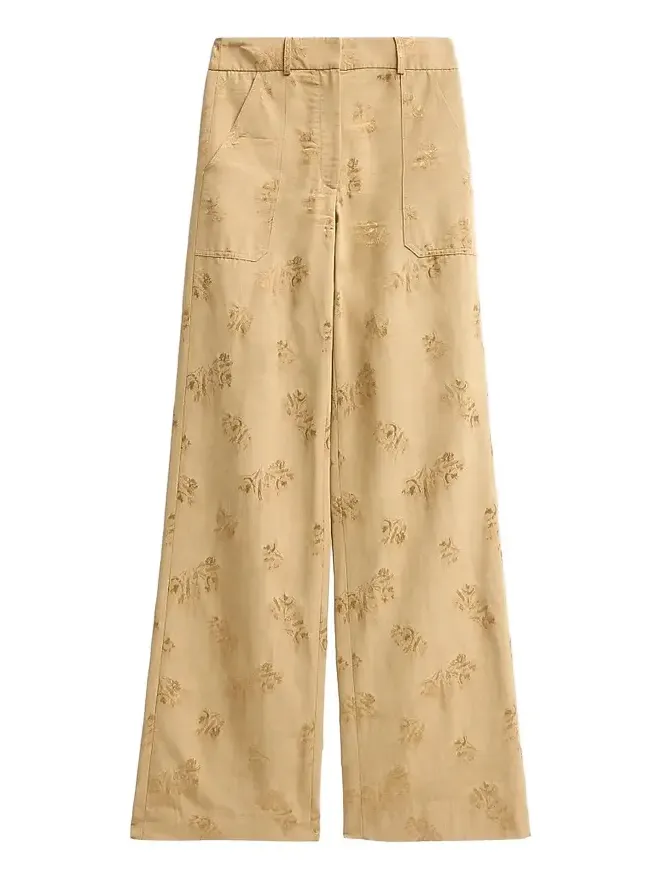 Women's Cole Printed Cotton-Blend Pants Women's Cole Printed Cotton-Blend Pants