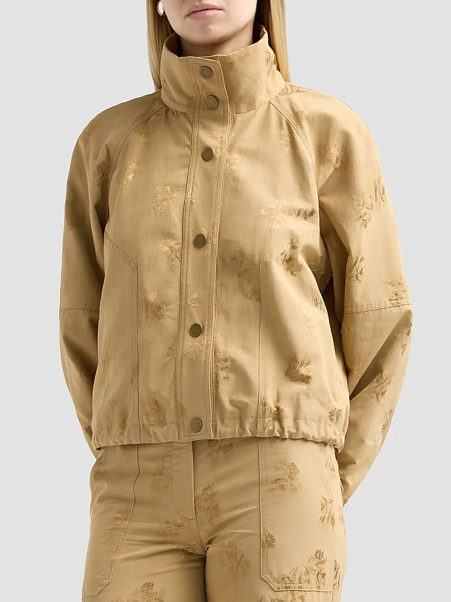 Veronica Beard Women's Ainsworth Paisley Cotton-Blend Jacket | Thumbnail 4