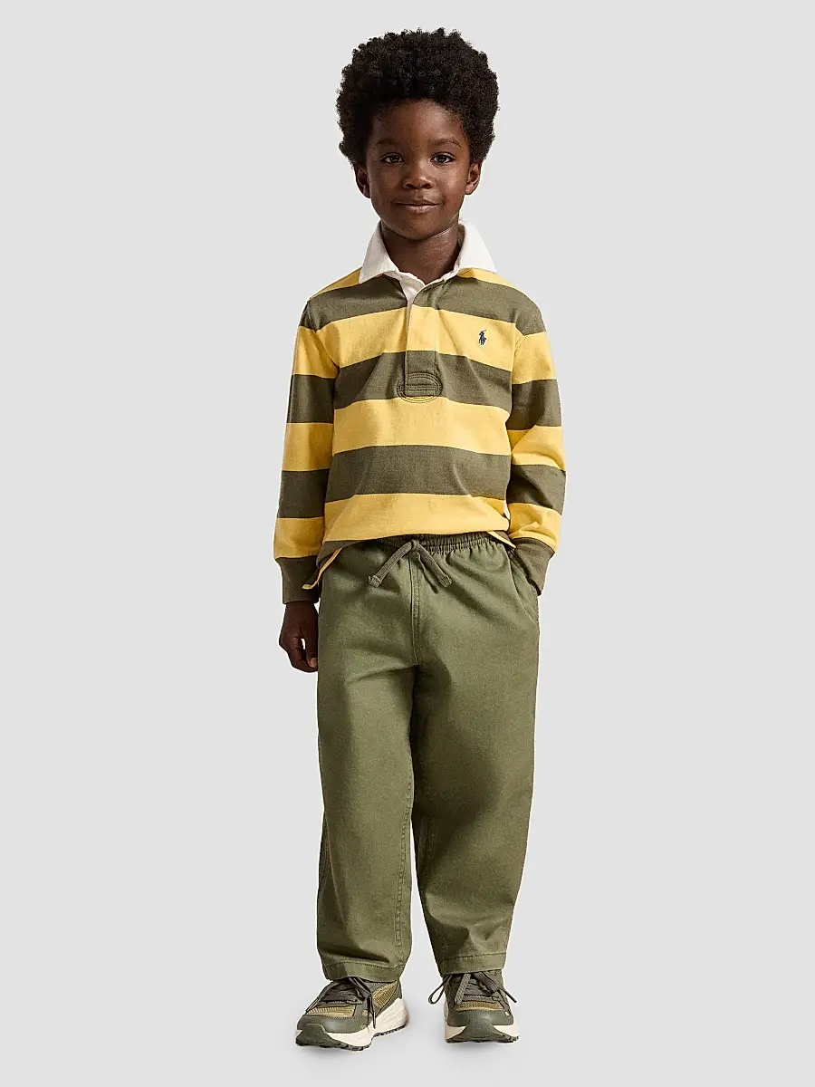 Polo Ralph Lauren Boy's Little Boy's & Boy's Cotton Jersey Rugby Shirt | Thumbnail 2 Polo Ralph Lauren Boy's Little Boy's & Boy's Cotton Jersey Rugby Shirt | Thumbnail 2