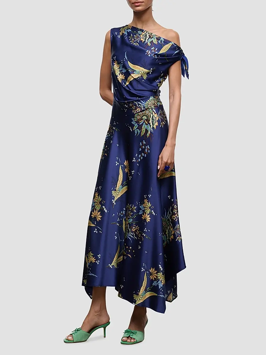 Staud Women's Portia Silk Maxi Dress | Thumbnail 2