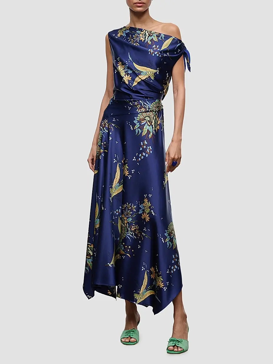Staud Women's Portia Silk Maxi Dress | Thumbnail 4