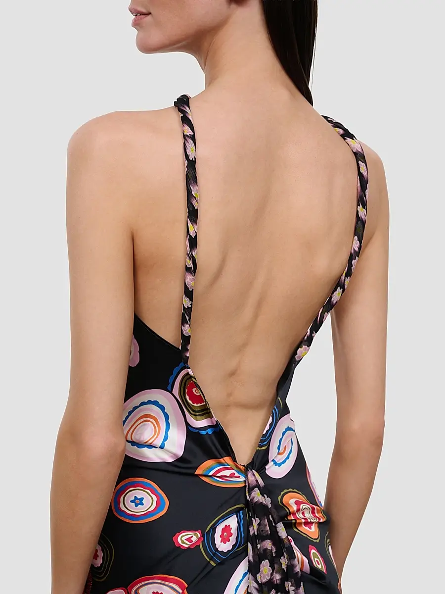 Staud Women's Charli Silk Maxi Dress | Thumbnail 5