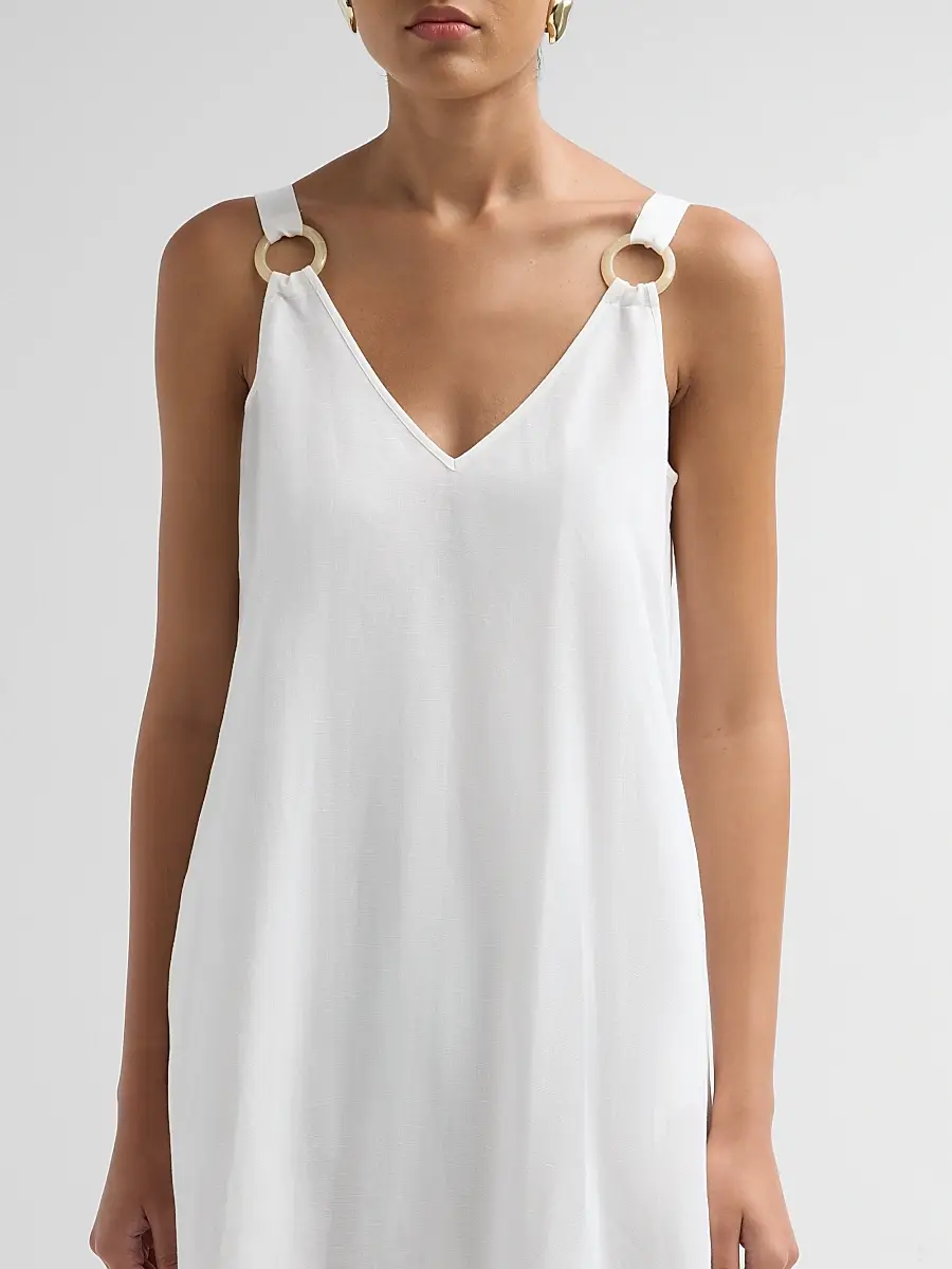 L'Agence Women's Didi O-Ring Strap Maxi Dress | Thumbnail 5 L'Agence Women's Didi O-Ring Strap Maxi Dress | Thumbnail 5
