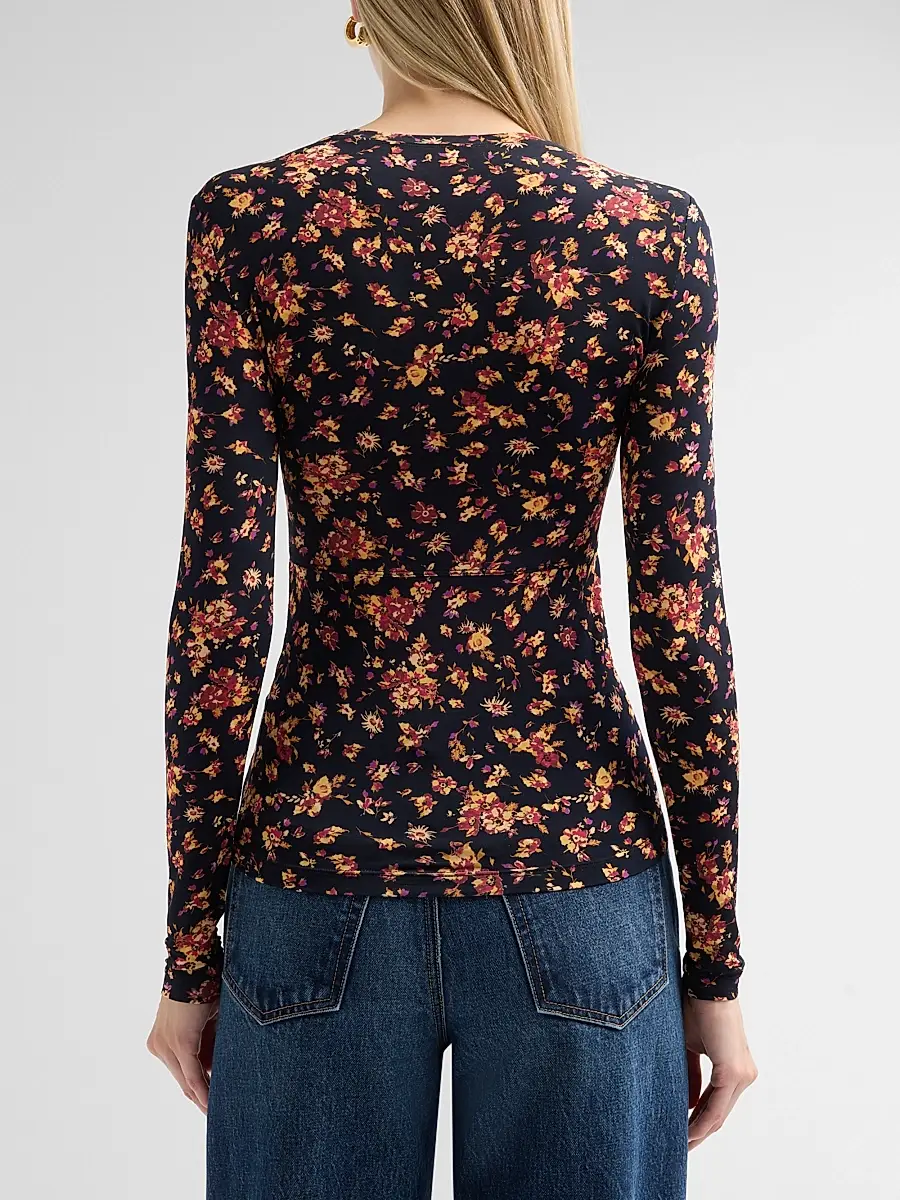 Ulla Johnson Women's Neri Long-Sleeve Jersey Top | Thumbnail 3 Ulla Johnson Women's Neri Long-Sleeve Jersey Top | Thumbnail 3