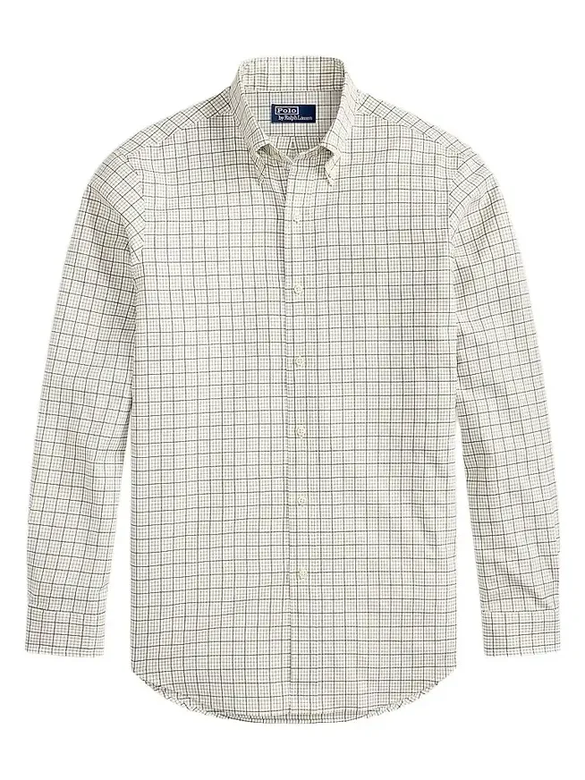 Men's Tattersall Cotton Shirt Men's Tattersall Cotton Shirt