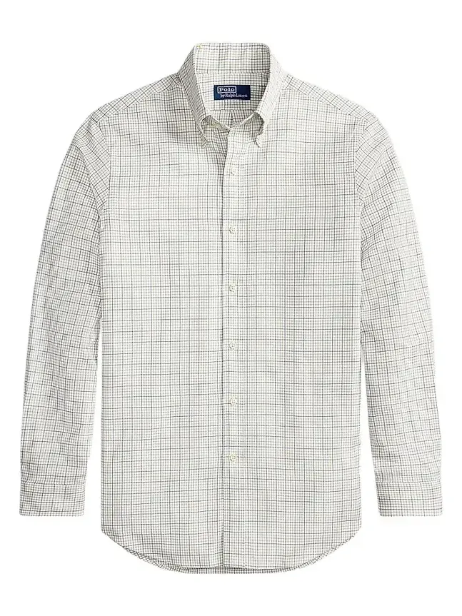 Men's Tattersall Cotton Shirt Men's Tattersall Cotton Shirt