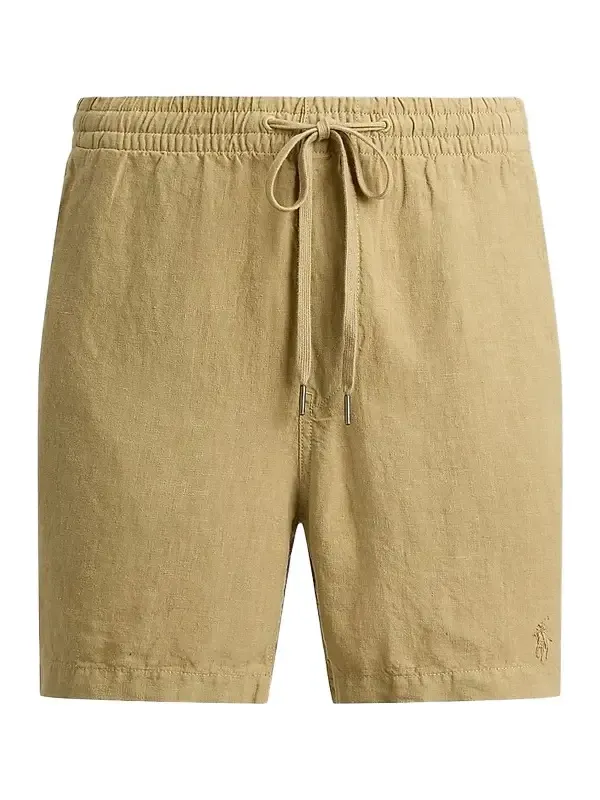 Men's Linen Drawstring Shorts