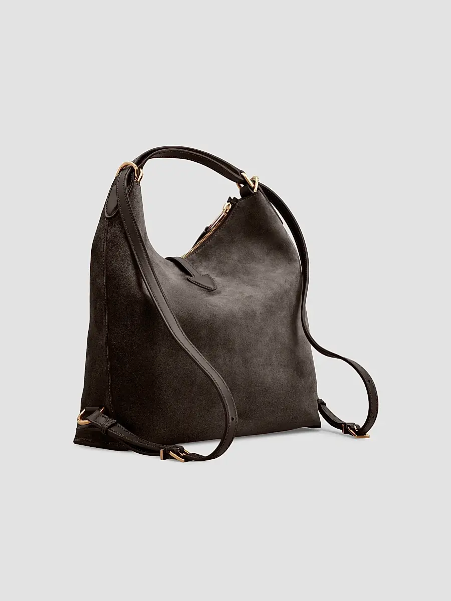 Tod's Women's T Timeless Suede Small Shoulder Bag | Thumbnail 4