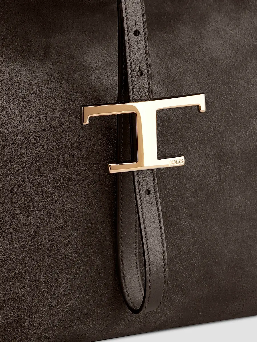 Tod's Women's T Timeless Suede Small Shoulder Bag | Thumbnail 5