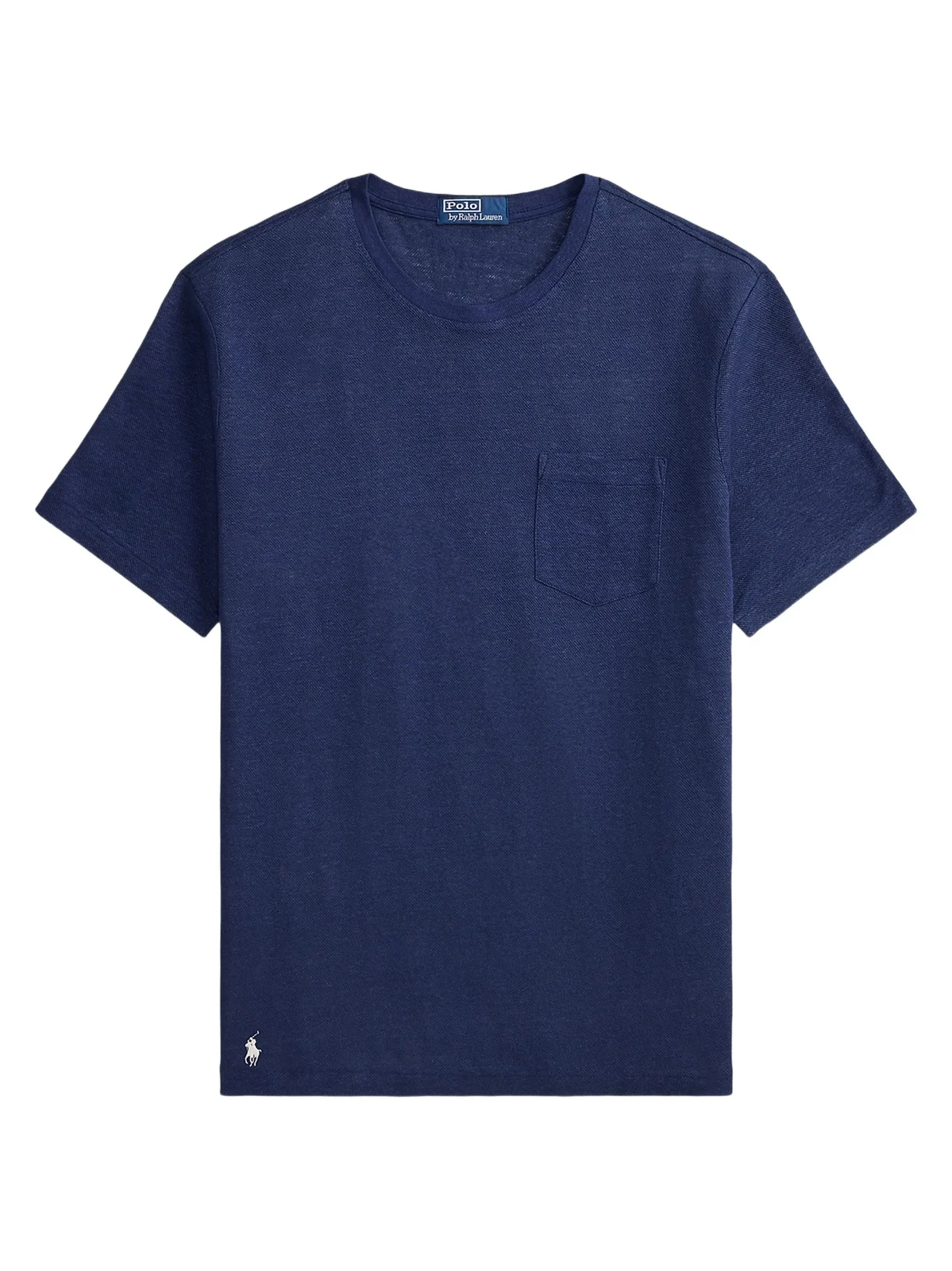 Men's Standard-Fit Linen Mesh T-Shirt