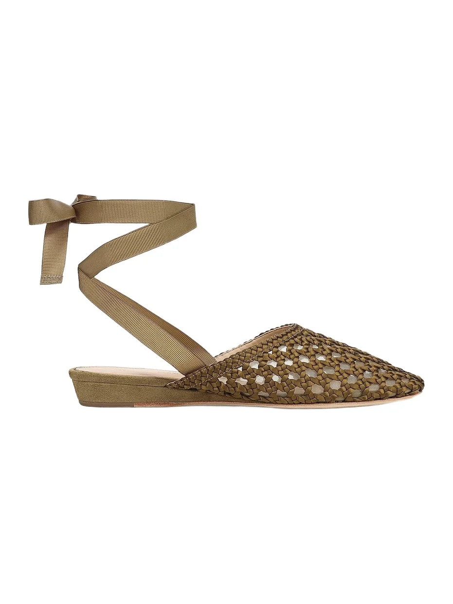 Veronica Beard Women's Malia Satin Mules