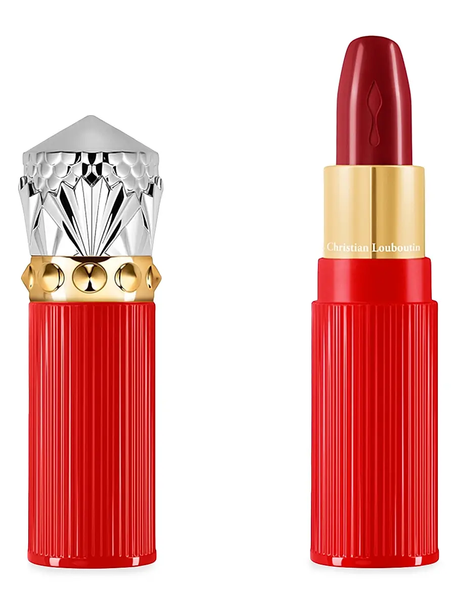 Christian Louboutin Women's Rouge Louboutin Sooooo. Glow On The Go Lipstick - Burgundy Babe 006G | Image 1 Christian Louboutin Women's Rouge Louboutin Sooooo. Glow On The Go Lipstick - Burgundy Babe 006G | Image 1
