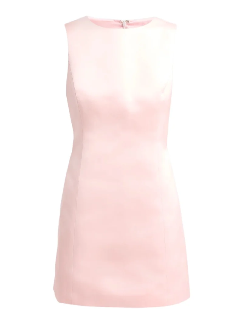 Women's Satin Sleeveless A-Line Mini Dress Women's Satin Sleeveless A-Line Mini Dress