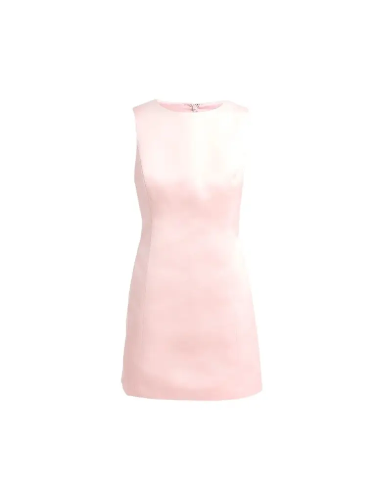PRABAL GURUNG Women's Satin Sleeveless A-Line Mini Dress - Light Pink - Size 12 | Image 1 PRABAL GURUNG Women's Satin Sleeveless A-Line Mini Dress - Light Pink - Size 12 | Image 1