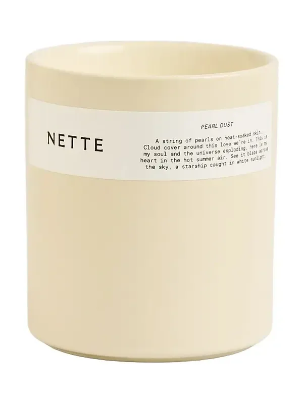 Nette NYC Pearl Dust Scented Candle