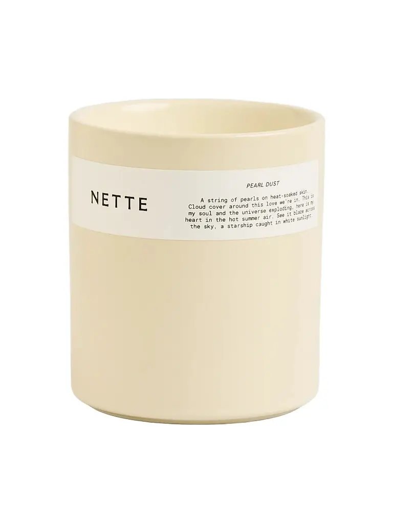 Nette NYC Pearl Dust Scented Candle