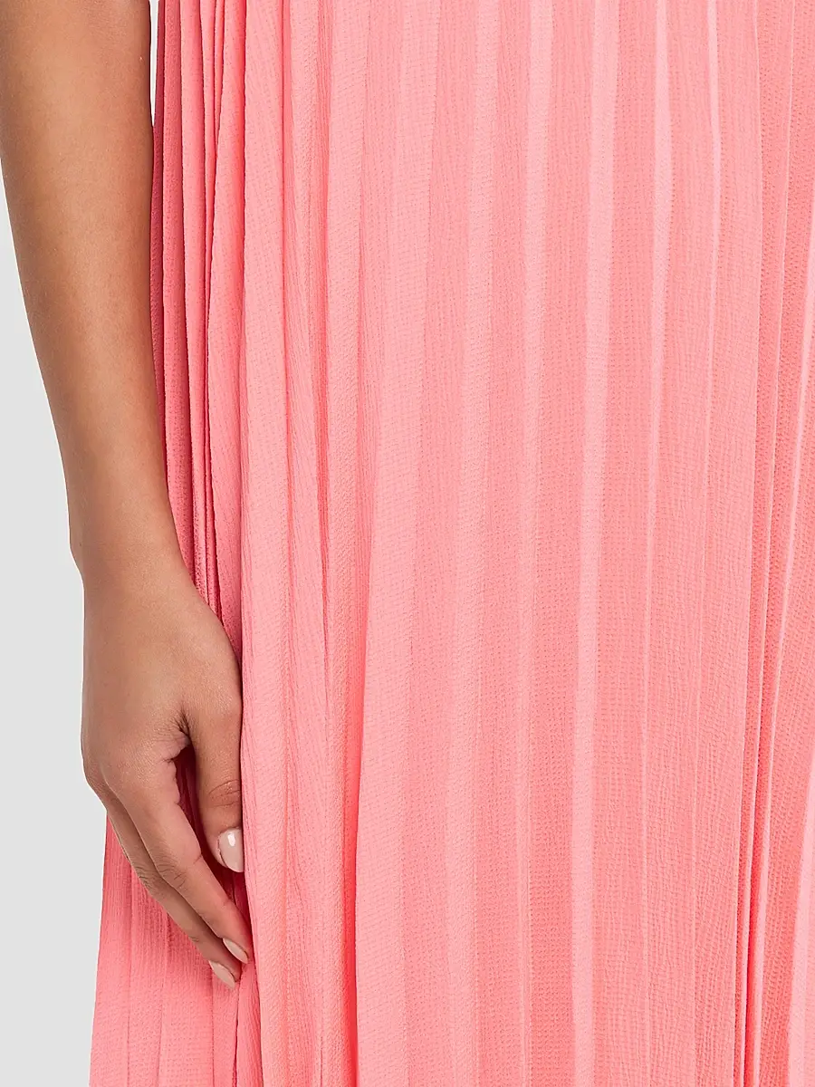 Ungaro Women's Beverly Pleated Halter Maxi Dress | Thumbnail 5 Ungaro Women's Beverly Pleated Halter Maxi Dress | Thumbnail 5