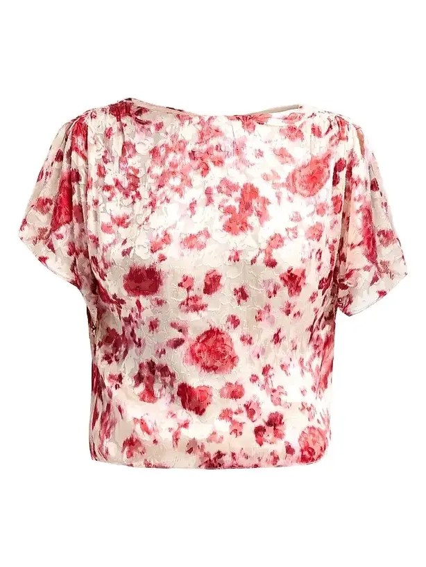 Women's Hervane Floral Blouse Women's Hervane Floral Blouse
