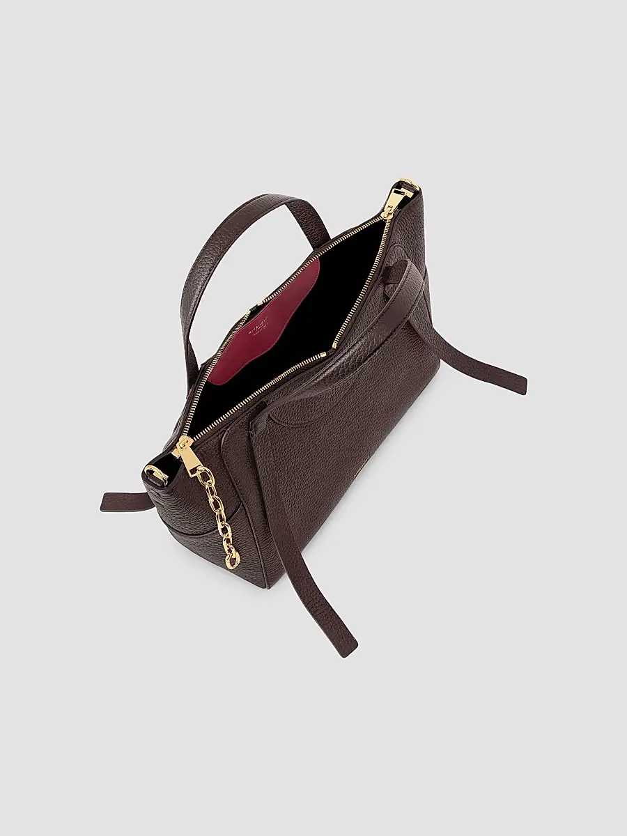 Givenchy Women's The Snatch Medium Top Handle Bag in Grained Leather | Thumbnail 3 Givenchy Women's The Snatch Medium Top Handle Bag in Grained Leather | Thumbnail 3