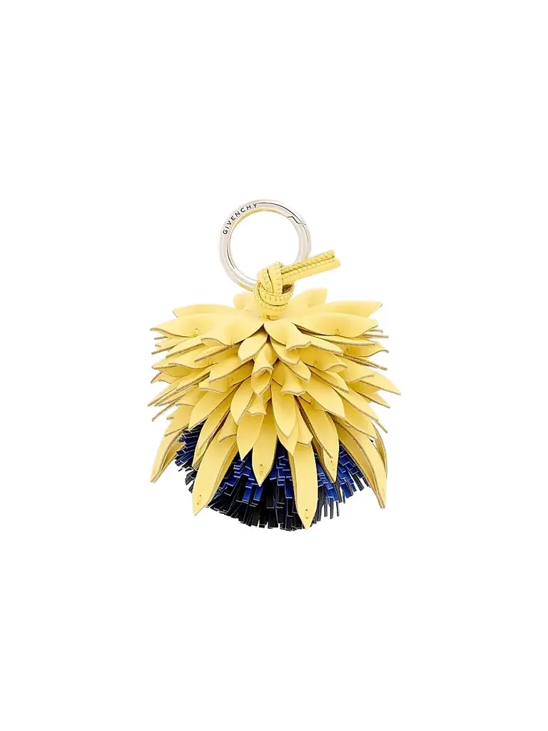 Women's Bicolor Thistle Charm in Nappa Leather Women's Bicolor Thistle Charm in Nappa Leather