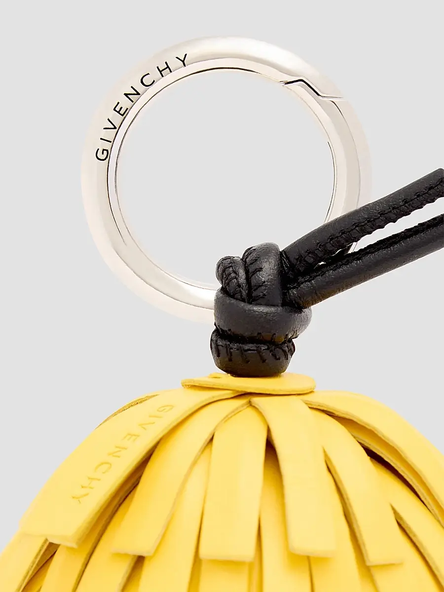 Givenchy Women's Bicolor Daisy Charm in Nappa Leather - Yellow Red | Thumbnail 3 Givenchy Women's Bicolor Daisy Charm in Nappa Leather - Yellow Red | Thumbnail 3