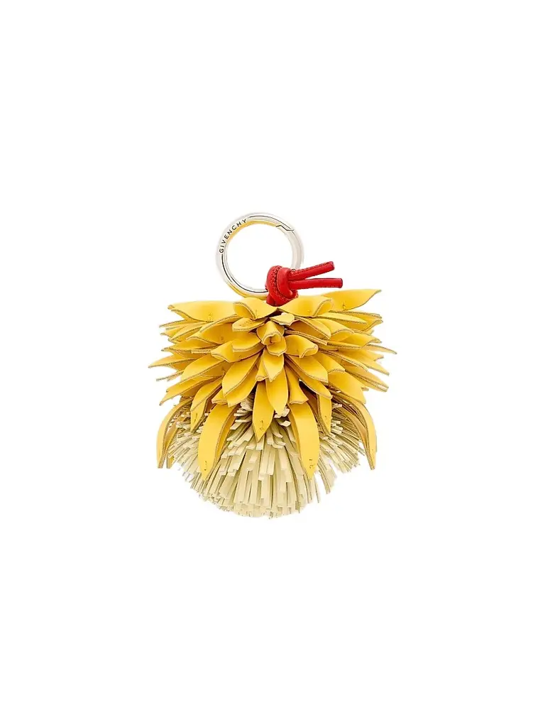 Women's Bicolor Thistle Charm in Nappa Leather Women's Bicolor Thistle Charm in Nappa Leather
