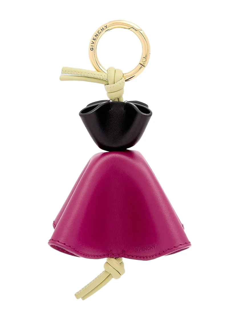 Givenchy Women's Bicolor Dancer Charm in Nappa Leather - Pink Grey