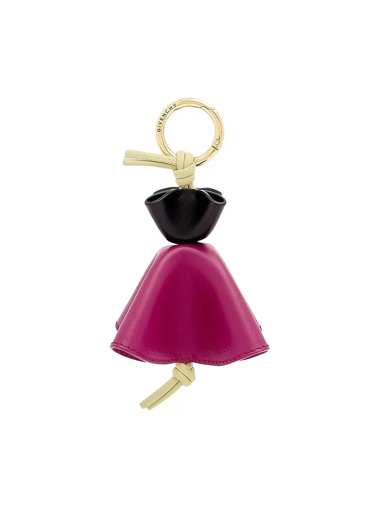 Givenchy Women's Bicolor Dancer Charm in Nappa Leather - Pink Grey