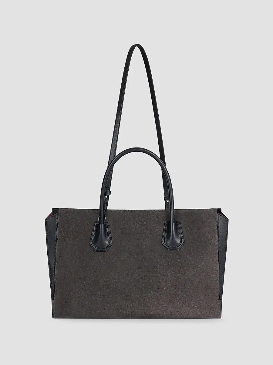 Givenchy Women's Medium Antigona Catchall Tote Bag in Suede - Dark Grey | Thumbnail 3 Givenchy Women's Medium Antigona Catchall Tote Bag in Suede - Dark Grey | Thumbnail 3