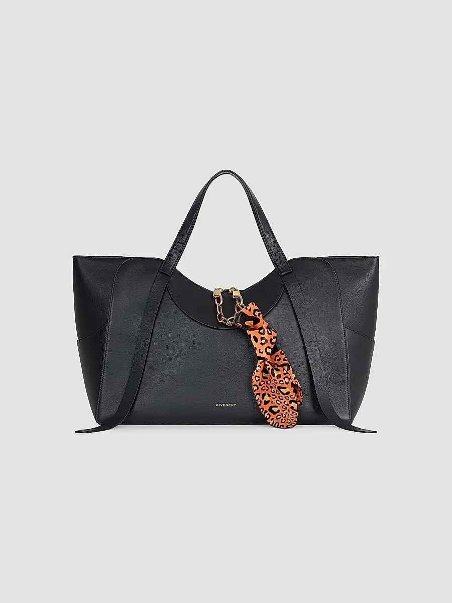 Givenchy Women's Lucky Charms Bow Charm Bag in Leopard Nappa Leather | Thumbnail 2 Givenchy Women's Lucky Charms Bow Charm Bag in Leopard Nappa Leather | Thumbnail 2