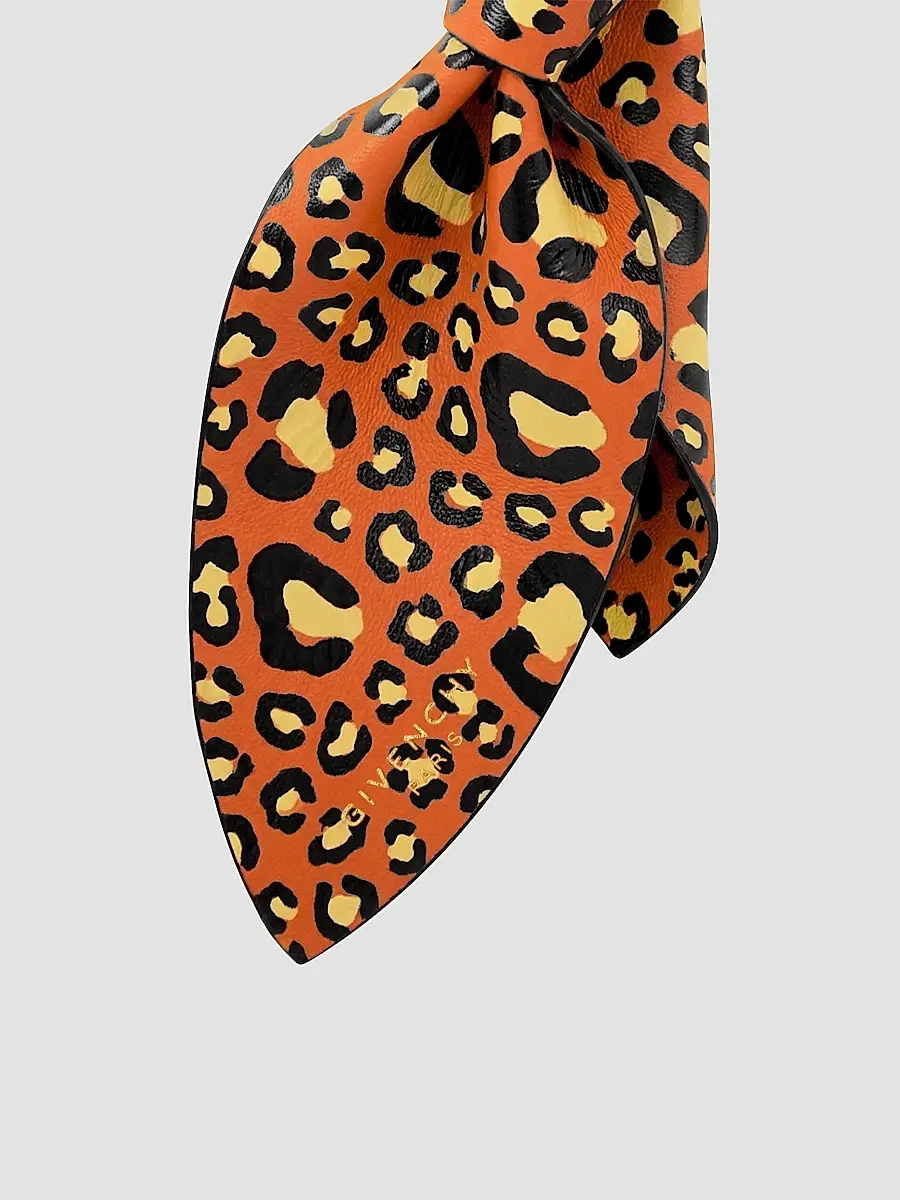 Givenchy Women's Lucky Charms Bow Charm Bag in Leopard Nappa Leather | Thumbnail 4 Givenchy Women's Lucky Charms Bow Charm Bag in Leopard Nappa Leather | Thumbnail 4