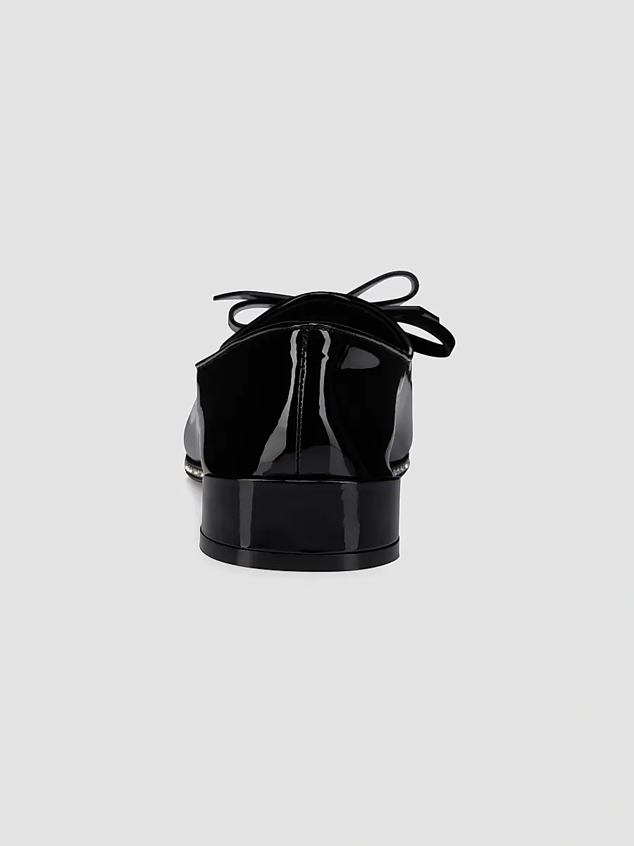 Christian Louboutin Women's Mocastrass Patent Leather Loafers | Thumbnail 3 Christian Louboutin Women's Mocastrass Patent Leather Loafers | Thumbnail 3