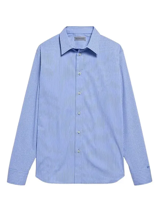 Women's Striped Poplin Shirt